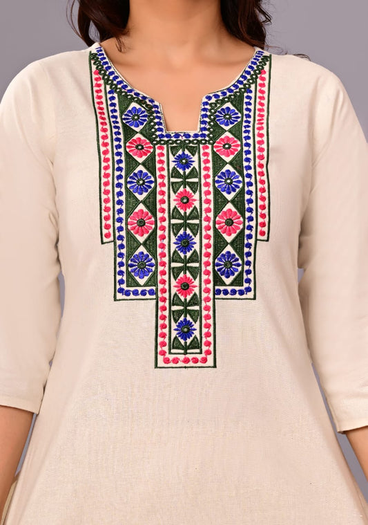 Trendy Comfortable Kurti Pant Set