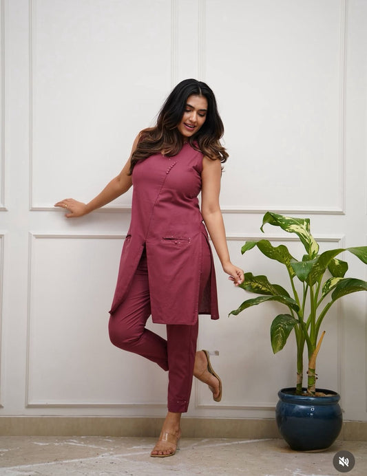 Premium Cotton Co-ord Set