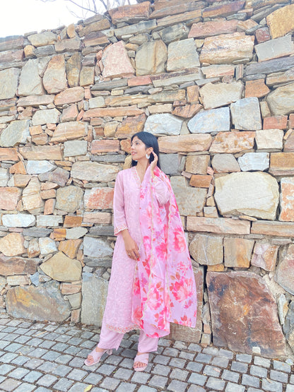 Premium Heavy Organza 3-Piece Set