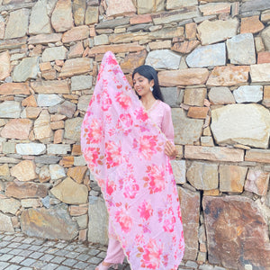 Premium Heavy Organza 3-Piece Set