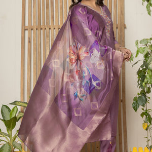 Vescose Silk Fabric Suit
