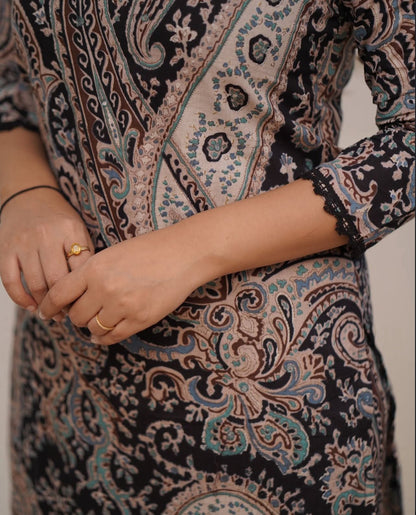 Designer Festive Cotton Kurti with Pant – Premium Comfort & Style