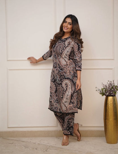 Designer Festive Cotton Kurti with Pant – Premium Comfort & Style